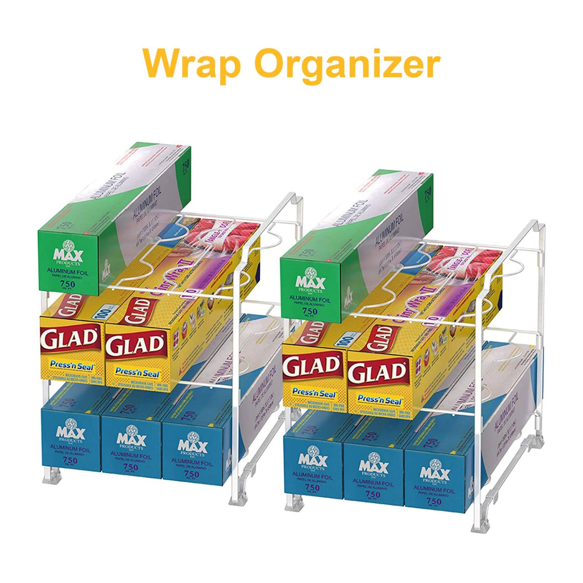 NEX™ Kitchen Wrap Organizer Rack